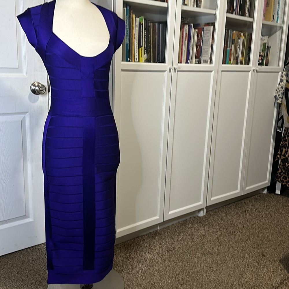 Stunning Miliania Purple Bandage Dress from Akira